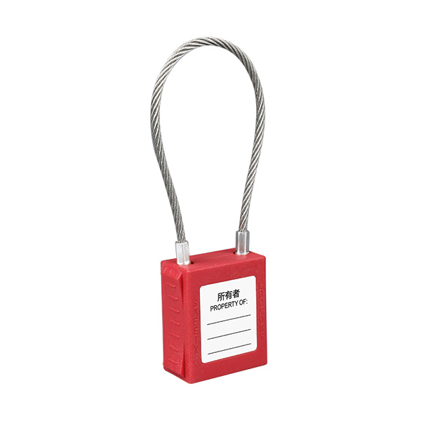 不锈钢丝缆绳安全挂锁 LOTO锁具M-GL90